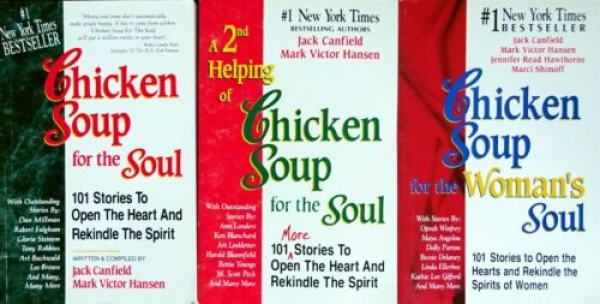 Bücherset: 3 Bücher Chicken Soup for the Soul von Jack Canfield, Mark Viktor Hansen, ...